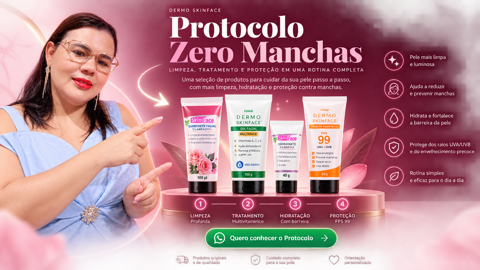 Protocolo Zero Manchas Dermo Skinface